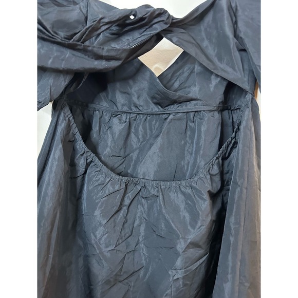 Wilfred Size Small Black Opera Dress Taffeta - Picture 8 of 9